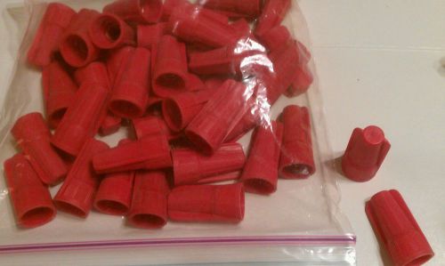 Marette Type II Winged Large Red Wire Nut Lot of  39 Red