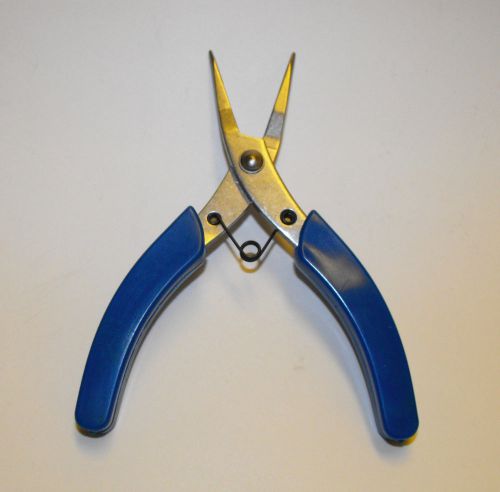 5 INCH HALF ROUND NOSE PLIERS - INSULATED HANDLE - AX-104