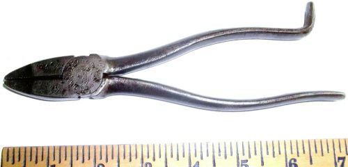 Diamond diamaloy  lineman pliers, with side cutter, vintage__________a-48 for sale