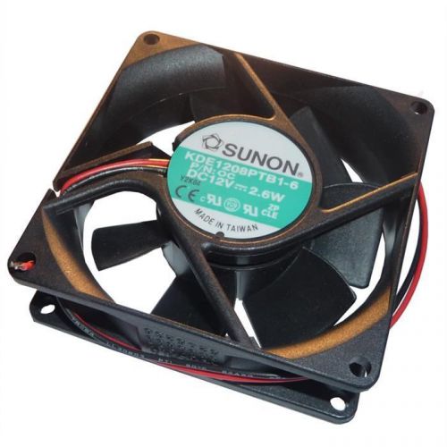 Ventilator / Fan 12V 2,6W 80x80x25mm ; Sunon, KDE1208PTB1-6