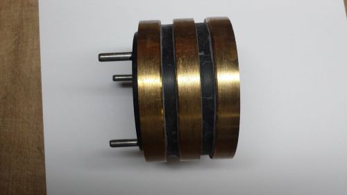 Slip ring (3 pole)  4-1/2&#034; o.d.  2-1/4&#034; bore  2-3/4&#034; length ! free shipping for sale