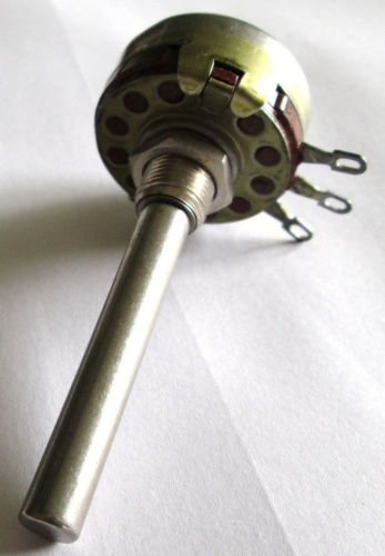 3.5 meg ohm  type ab 2 watt potentiometer ohmite cu-3552  nos 1 pcs. long shaft for sale