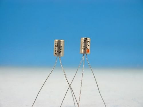 2x tested &amp; matched ac182 mullard germanium transistors for sale