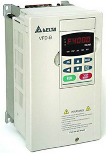 Delta Inverter VFD007B21A VFD-B 1HP 1 Phase 220V 0.1 ~ 400 HZ VARIABLE FREQUENCY