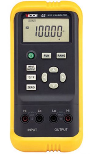 Hi-accuracy 0.05% thermo resistance rtd calibrator output pt100 cu50 0-400 ohm for sale