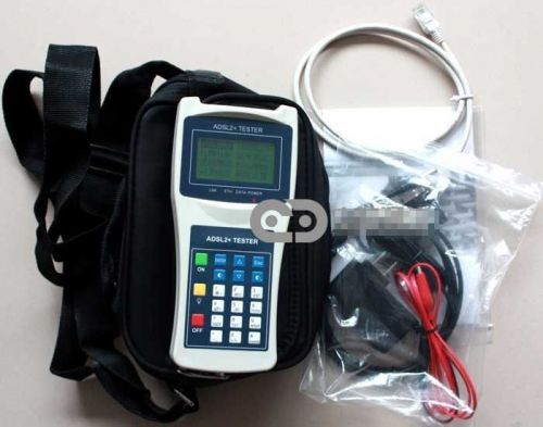 New adsl adsl2+ xdsltester line tester network cable ping test meter rs232  49 for sale