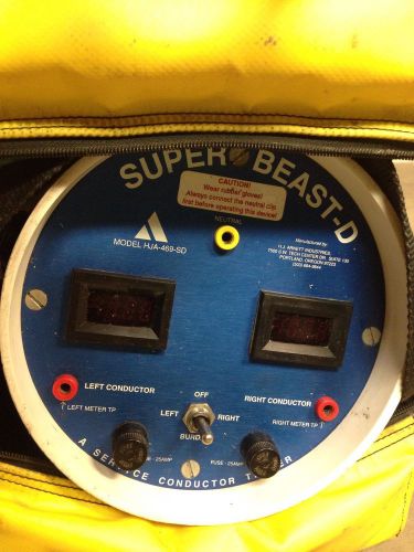 HJ Arnett Service Conductor Tester Super Beast D (HJA469SD) PG&amp;E Electric Fault