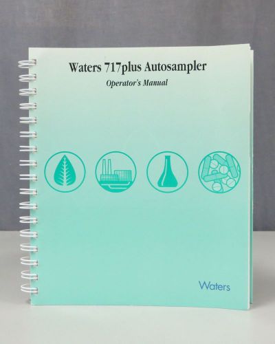 Waters 717 Plus Autosampler Operators Manual