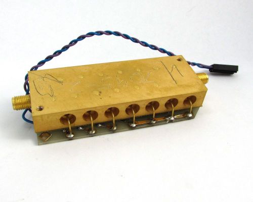 Hewlett Packard 5086-7217 RF Amplifier Gold SMA 8431A/B