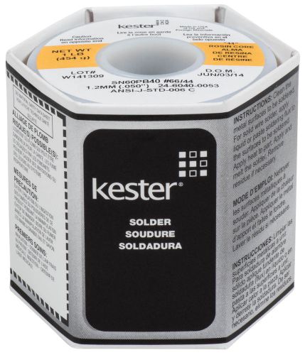 Kester 44 Rosin Core Solder 60/40 .050&#034; 1 lb. Spool 370-090