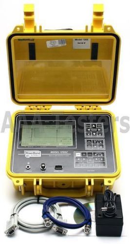 Riser bond 1205c metallic time domain reflectometer cable fault locator tdr for sale