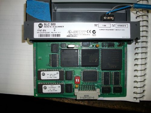 ALLEN BRADLEY 1747-SN REMOTE I/O SCANNER MODULE