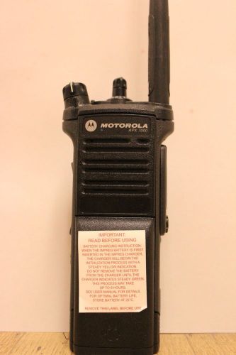 Motorola apx7000 uhf1/vhf model 1.5 for sale