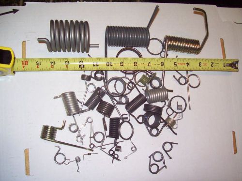 TORSION SPRING LOT 50 PCS.  MIXED LOT  HEAVY DUTY ONLY $ REDUCED