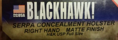 Blackhawk! serpa concealment holster, h&amp;k,  right hand, matte finish 410514bk-r for sale