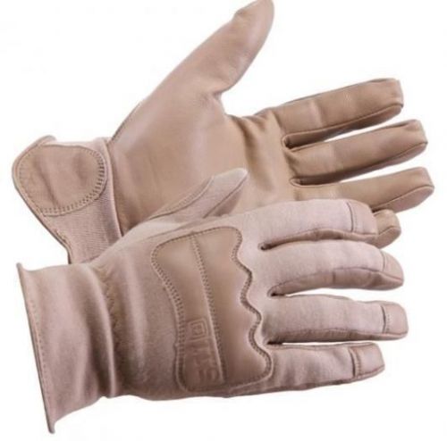 5.11 tactical 59342120 men&#039;s coyote tac-nf02 gloves goatskin palm size medium for sale