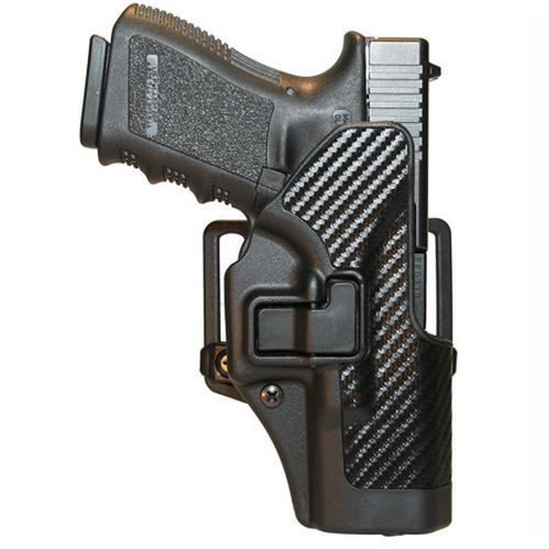 Blackhawk 410000BKL CQC SERPA Basketweave Holster Left Hand For Glock 17 22 31