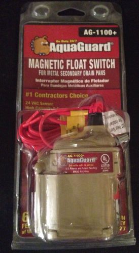 New AQUAGUARD AG-1100+ Magnetic Condensate Overfloat Float Switch for Metal Pans