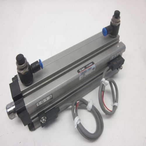 Smc cdq2a32-f9441-120 bore-32mm stroke-120mm pneumatic air cylinder w/2 sensors for sale