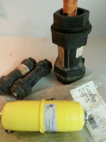 Permasert Non Corrosive Mechanical Coupling - 1 in plus 3 other Wayne couplers
