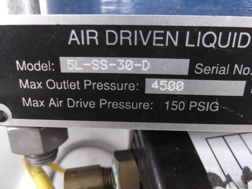 Air driven liquid pump for sale