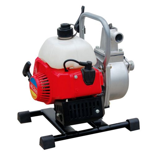 New portable 2.5hp 41cc gas gasoline water pump 1&#034; inlet outlet 2113gph 26.5ft for sale