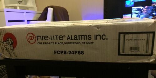 NEW Honeywell/Fire-Lite FCPS-24FS8-A8 Fire Alarm Power Supply | 8-Amp | 24-Volt
