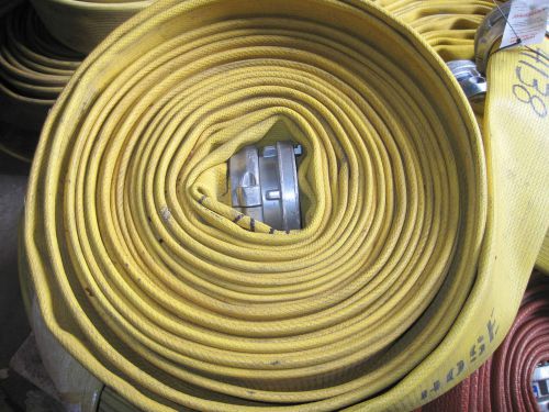 Used Fire Hose 100 feet x 4 inch with Non-Locking Storz couplings
