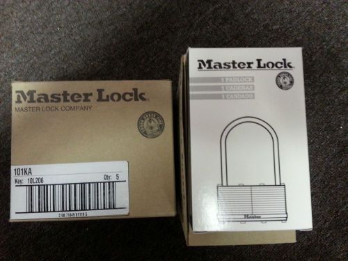 9 Master  Lock - Re-Keyable Padlock Model 101KA, All Keyed Alike