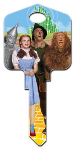 Dorothy and friends Wizard of Oz new Schlage SC1-68 key house keys