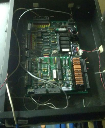 PULLED WORKING IDENTICARD 9000 PANEL 900EX PCB BOARD AND  CABINET