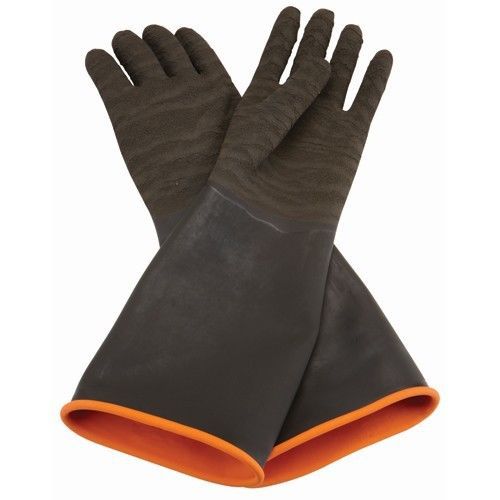 Rubber Coated Blasting Gloves