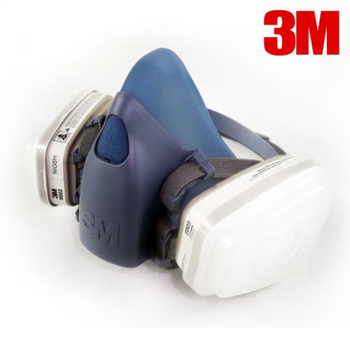 3m 7502 + 6002 cartridge (7-piece suit) reusable respirator for sale