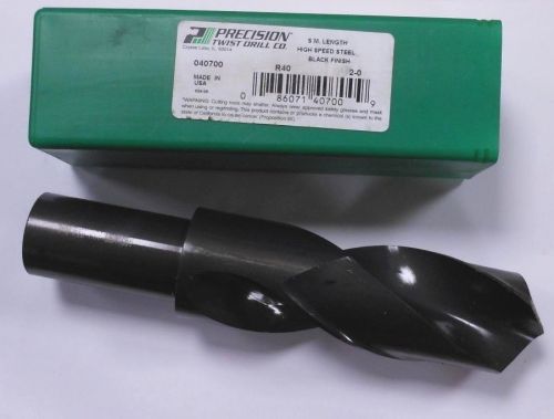 Screw machine drill 2&#034; 118d hss oxide 5-5/8&#034; loc x 8-1/2&#034; oal &lt;1887&gt; for sale