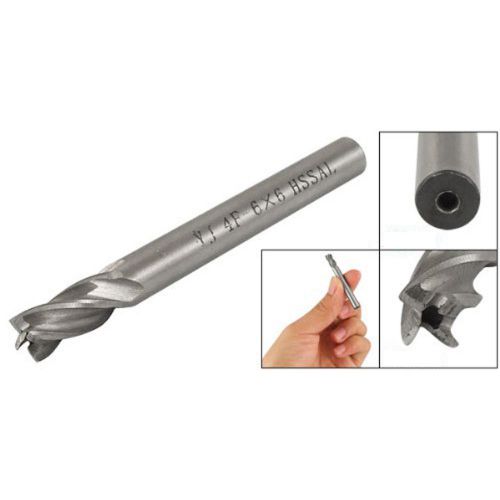 Straight shank 6mm cutting dia 4 flutes milling cutter end mill for sale
