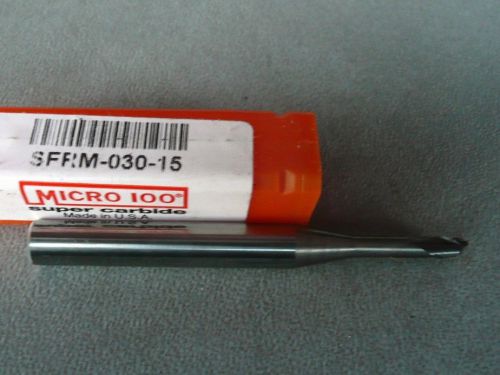 Sfrm-030-15  (metric) - 2 fl 30° hsc shrink fit corne by micro 100 for sale