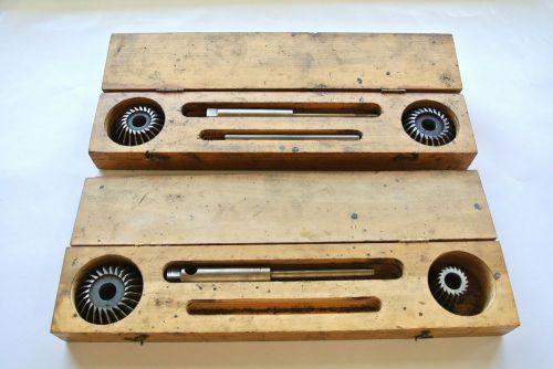 2 Antique R&amp;T Co. Cutting tool kit (automotive engine repair - valve / guide)