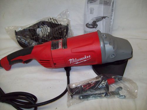 Milwaukee 7&#034;/9&#034; large angle grinder 15 amp corded 6000 rpm 6088-30 used for sale