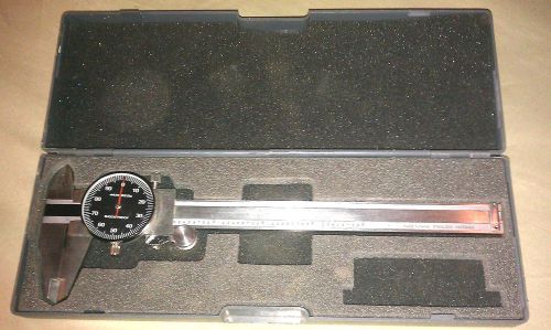 Machinist tools lathe mill dial caliper gage gauge in hard case for sale