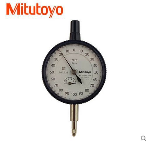 New Mitutoyo 2109S-10 Micron Dial Indicator 0-1mm 0.001