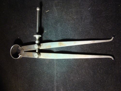 VINTAGE STARRETT CALIPER SCRIBE OR COMPASS USE FOR MEASURE LAYOUT MACHINIST TOOL
