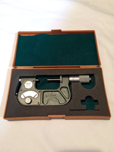 Mitutoyo 1-2&#034; indicating micrometer no. 510-106 w/ case for sale
