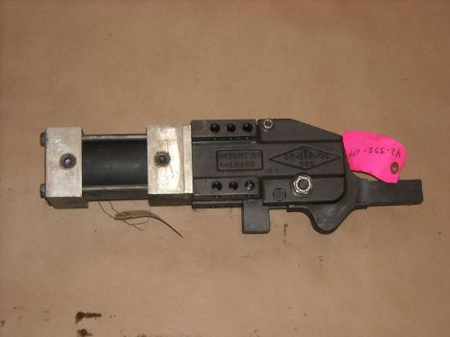 De-sta-co a895b-pc-15-46-r1000-c100k pneumatic clamp, with arm, no sensor, used for sale
