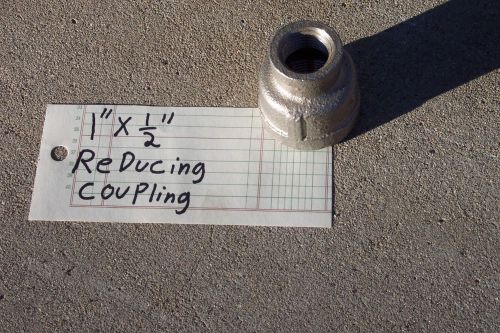 Reducing coupling 1&#034; x 1/2&#034; stainless steel 150# npt, pipe fitting for sale