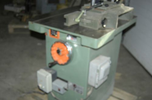 SCMI T100 shaper 1.25 inch single spindle Rockwell woodworking