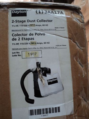 Dayton dust collector , 1-1/2 hp, 115/230v , 1 phase ,  dba 82 for sale