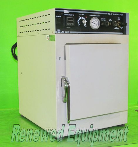 Lab-line instruments 3623abc m.d.o. counter top vacuum oven #2 for sale