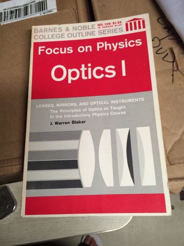 Focus On Physics Optics 1