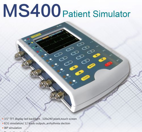 CONTEC New Brand MS400 Multi Parameter Patient Simulator ECG Simulator