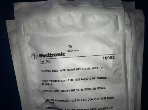 Medtronic DLP 10052 Suction Tube 6 Fr. Lot of 17